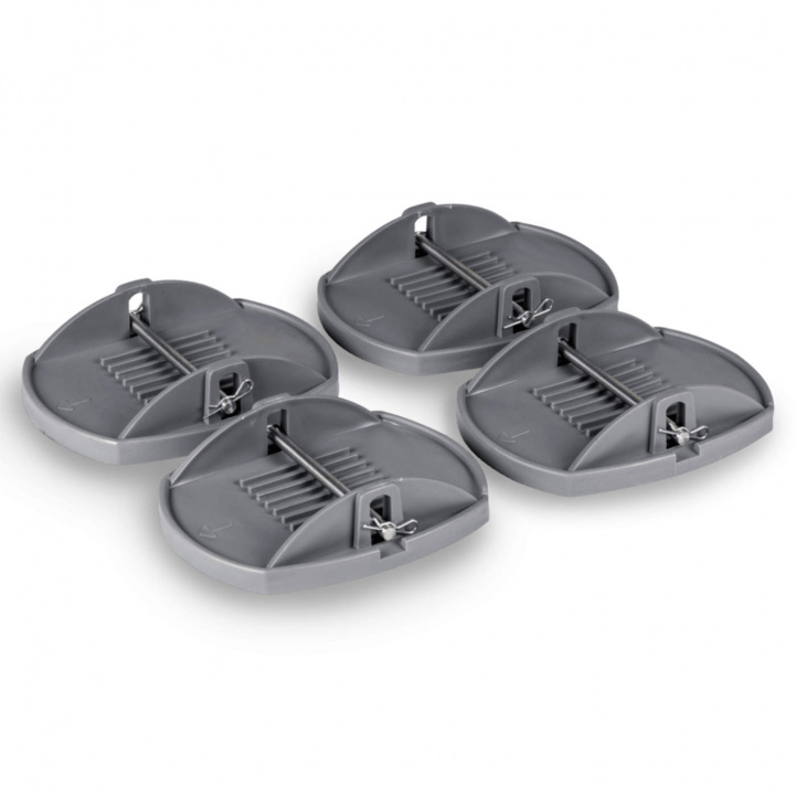 Kampa Pro Støttebensfot 4-pakning i gruppen Campingvogn & Bobilt / Chassis / Støtteben hos Campmarket (82221)