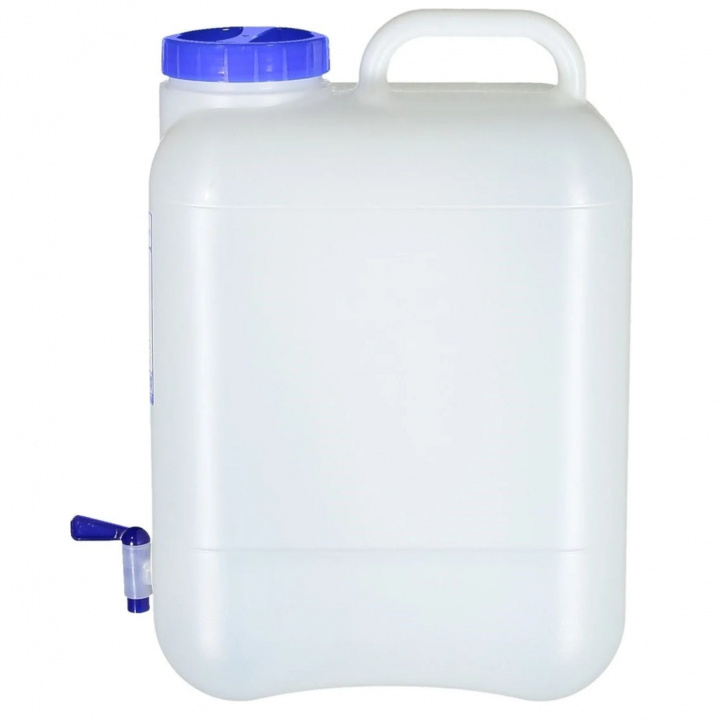 Vannkanne 16L med tappekran i gruppen Vann & Sanitær / Vann / Vannbeholder / Vannkanne hos Campmarket (82229)