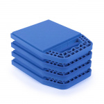 Carbest Underlagsplater med Håndtak 4-pakning