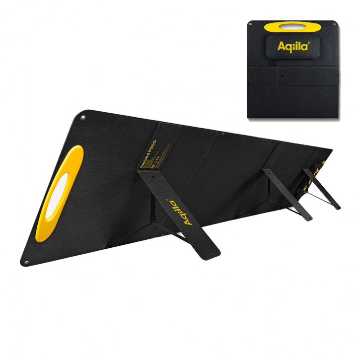 Aqiila Sunbird P200 Solcellepanel Portabel i gruppen Campingvogn & Bobilt / Elektronikk / Solpaneler hos Campmarket (82316)
