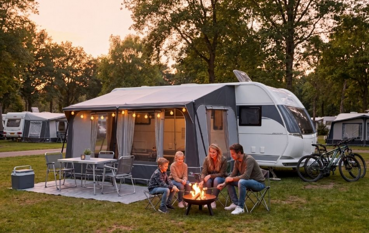 Doréma Quartz 400 Deluxe i gruppen Fortelt & Markiser / Fortelt Campingvogn / Universelt telt hos Campmarket (82433)