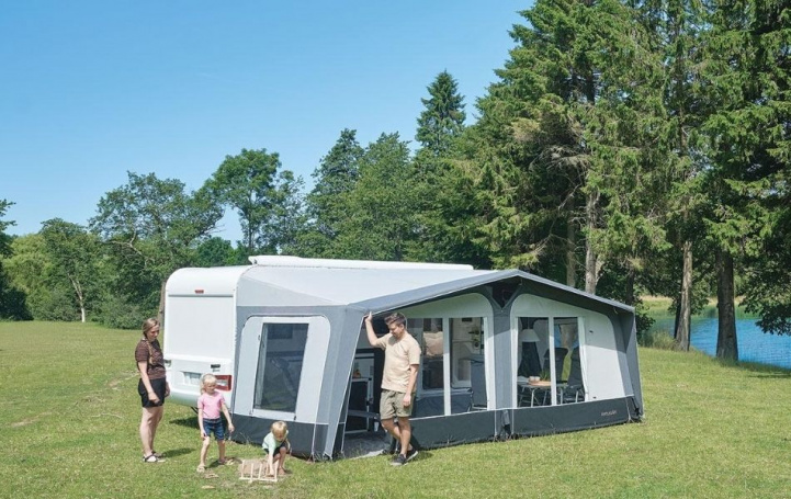 Ventura Lufttelt Nova i gruppen Fortelt & Markiser / Fortelt Campingvogn / Lufttelt Campingvogn / A-måltilpassede Lufttelt Campingvogn hos Campmarket (82483)