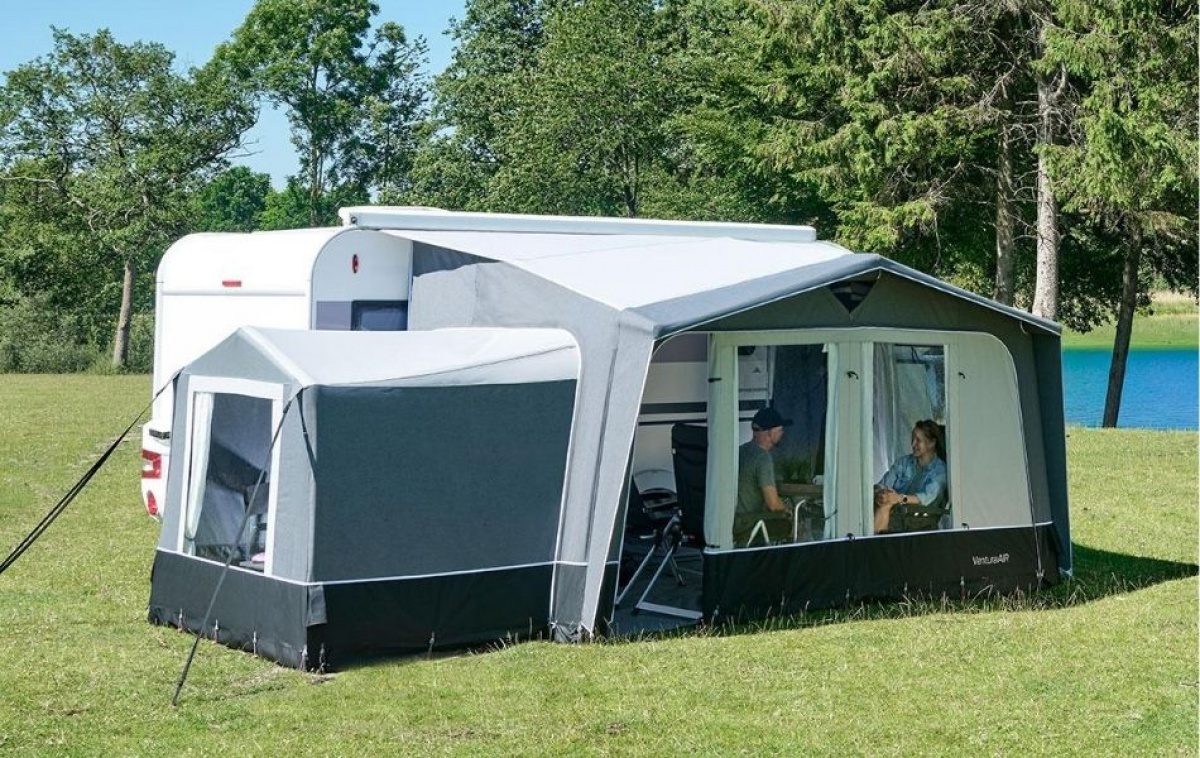 Ventura Lufttelt Aura 330 i gruppen Fortelt & Markiser / Fortelt Campingvogn / Lufttelt Campingvogn / Ventura Lufttelt Campingvogn hos Campmarket (82485)