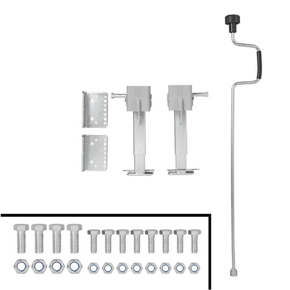 ProPlus Bobil Støtteben 290–460 mm 2-pakning i gruppen Campingvogn & Bobilt / Chassis / Støtteben hos Campmarket (82534)