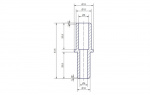 Adapter Rett 10-12 mm