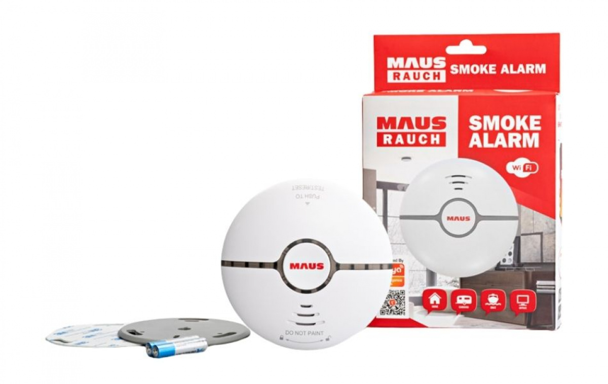 Maus Røykvarsler Rauch i gruppen Annet / Sikkerhet / Brannslukker & Brannvarsler hos Campmarket (82589)