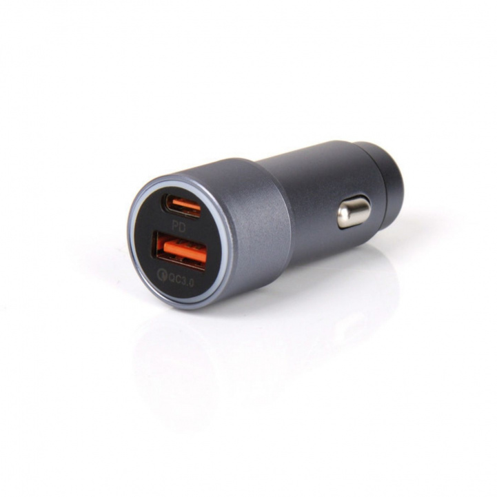Carbest Adapter 12V til USB-C/USB-A i gruppen Campingvogn & Bobilt / Elektronikk / Strømbryter & In/Utgang / Uttak 12V hos Campmarket (82629)