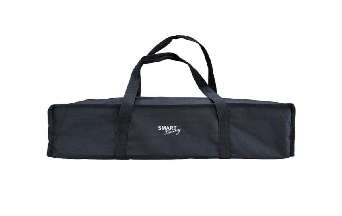 Smart Living Sammenleggbart Campingbord Svart 65x50 i gruppen Campingmøbler / Campingbord hos Campmarket (82753)