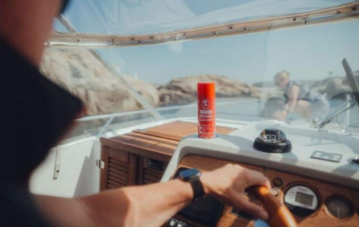 Liten 112 Brannslukker i gruppen Annet / Sikkerhet / Brannslukker & Brannvarsler hos Campmarket (82786)