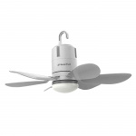 Oppladbar Vifte Med lampe