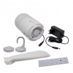 Oppladbar Vifte Med lampe