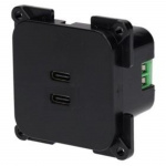 Vegguttak Dobbel USB-C C-line