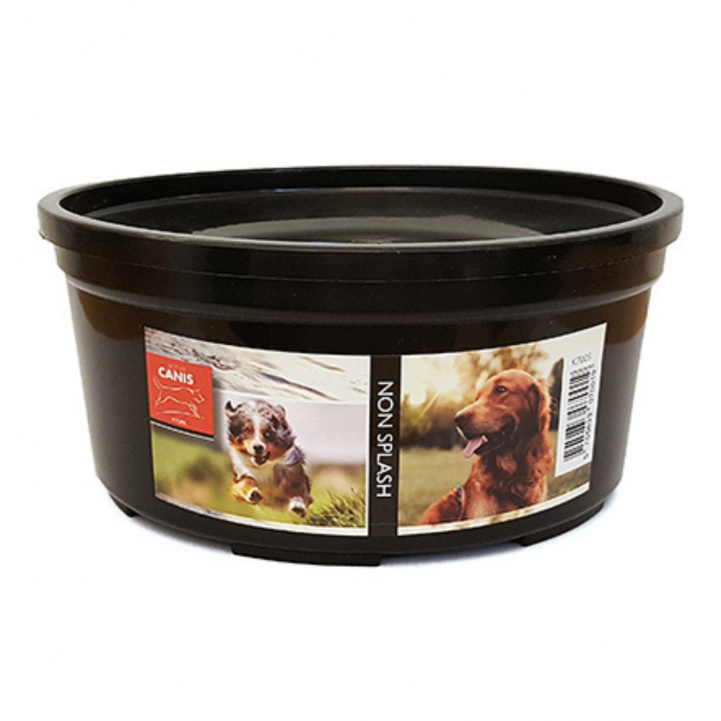 Canis Non-splash Skål Svart Active i gruppen Annet / For kjæledyrene hos Campmarket (82850)