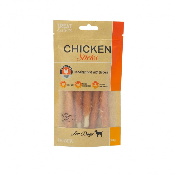 Chicken Sticks 100g i gruppen Annet / For kjæledyrene hos Campmarket (82871)