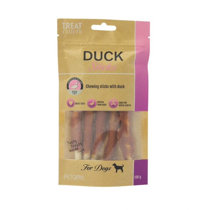 Duck Sticks 100 g i gruppen Annet / For kjæledyrene hos Campmarket (82872)