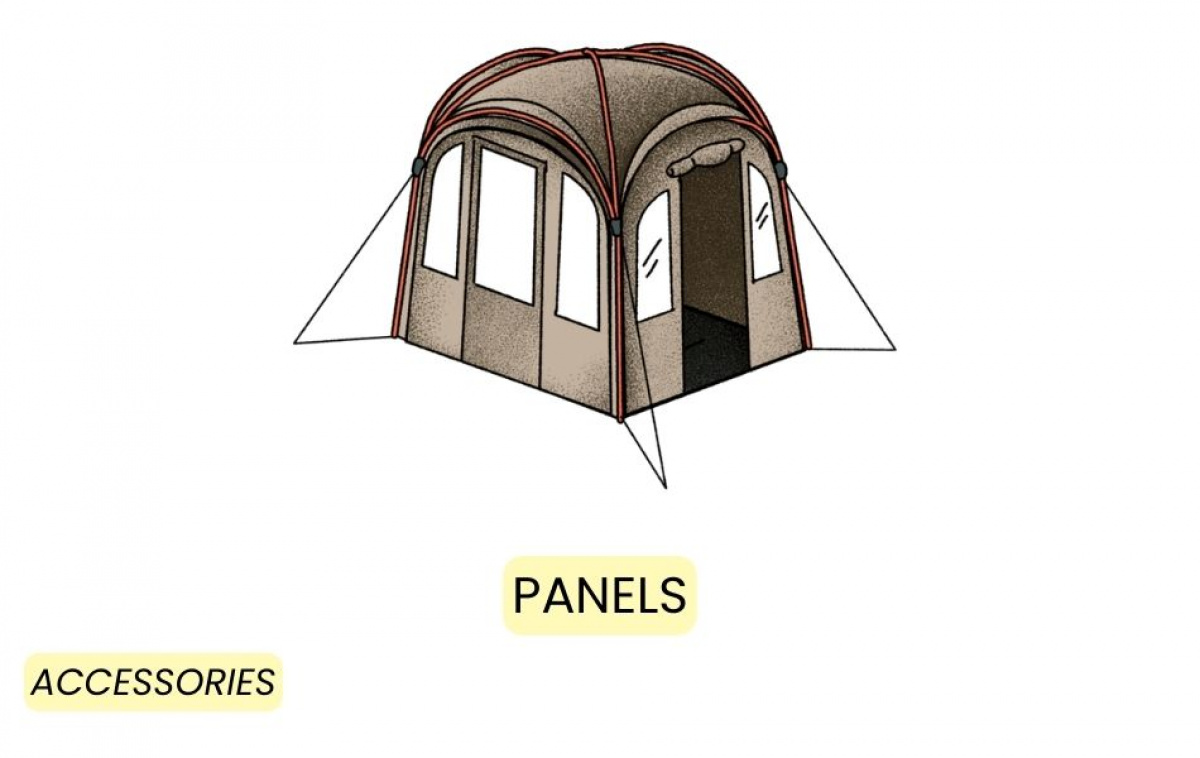 Kampa MOD 250 Dune i gruppen Utendørs / Campingtelt hos Campmarket (82944)