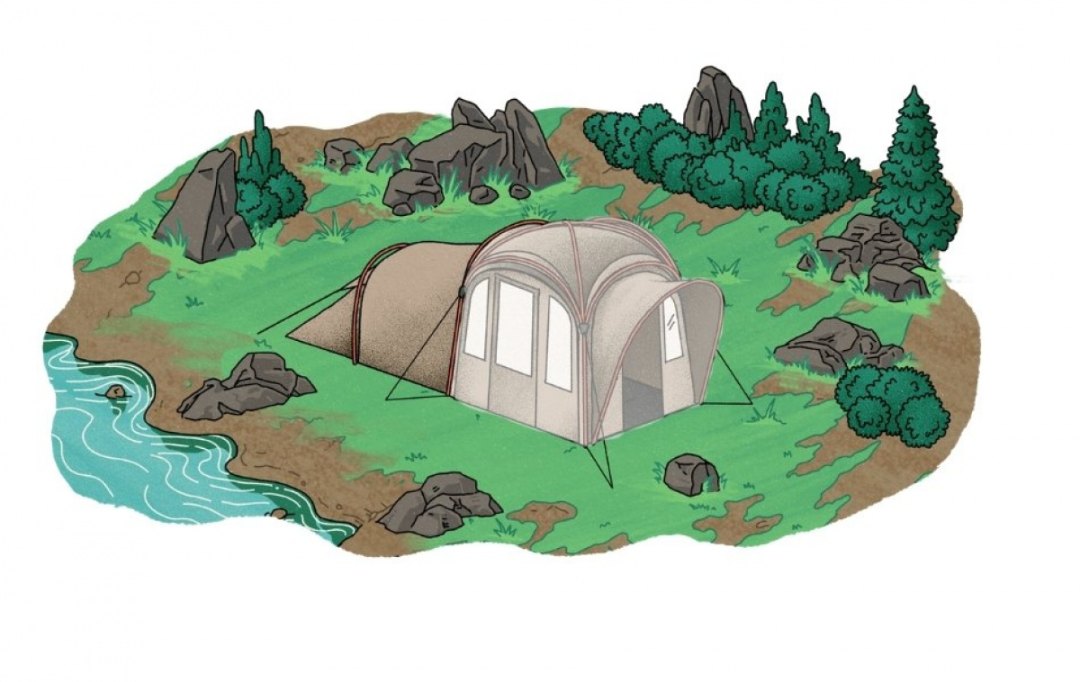 Kampa MOD 250 Dune - Annexe i gruppen Utendørs / Campingtelt / Tilbehør Campingtelt hos Campmarket (82945)