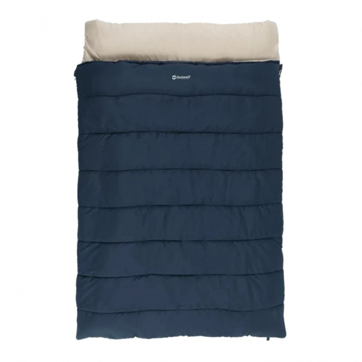 Outwell Sovepose Contour Lux Double Deep Blue i gruppen Utendørs / Soveutstyr hos Campmarket (83119)