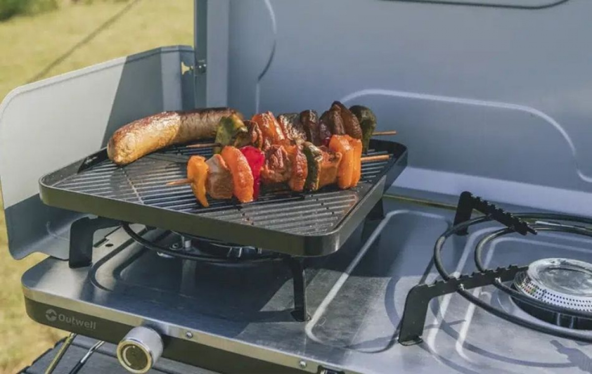 Outwell Grillplate Merapi Pro i gruppen Husholdning & Kjøkken / Kjøkkenapparater / Tilbehør hos Campmarket (83174)