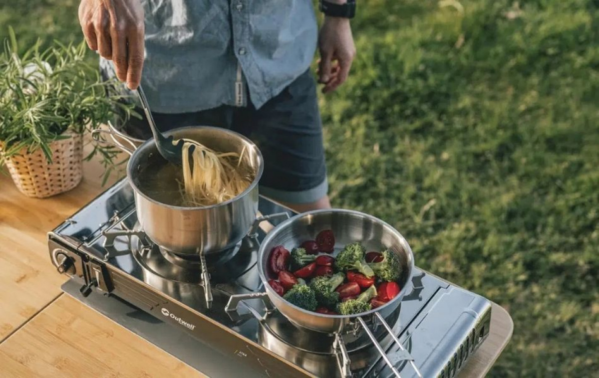 Outwell Gassbluss Etna Duo i gruppen Utendørs / Campingkjøkken & Matredskap hos Campmarket (83175)