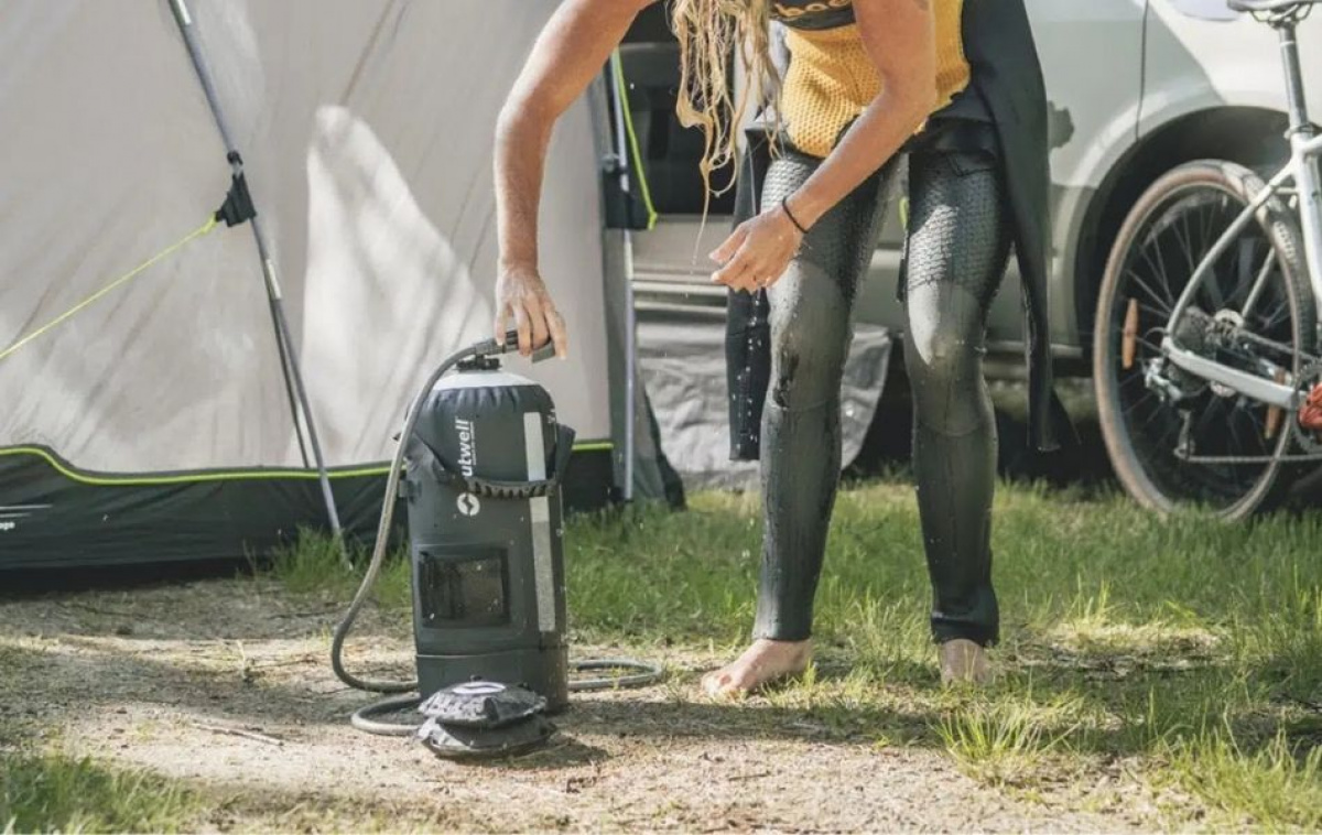 Outwell Trykkdusj Seabreeze i gruppen Utendørs / Utendørs dusj hos Campmarket (83189)