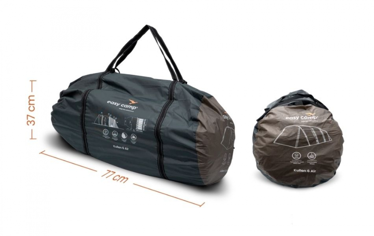 Easy Camp Kullen 6 Air i gruppen Utendørs / Campingtelt hos Campmarket (83192)