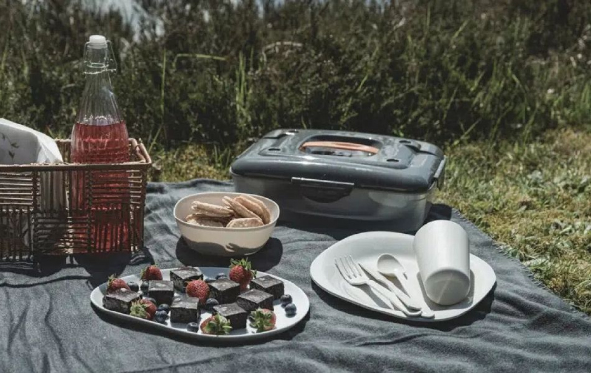 Easy Camp Piknikservise 4 personer i gruppen Utendørs / Campingkjøkken & Matredskap hos Campmarket (83220)