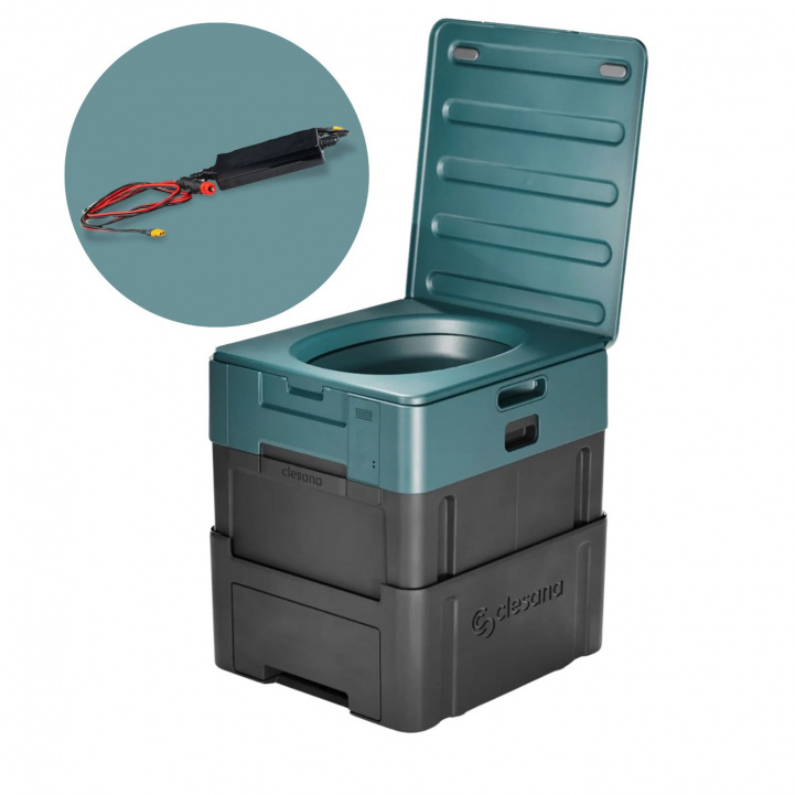 Clesana X1 ProCharge Bærbar Vannfri Toalett i gruppen Vann & Sanitær / Toalett / Campingtoalett / Vannfrie toaletter hos Campmarket (83515)