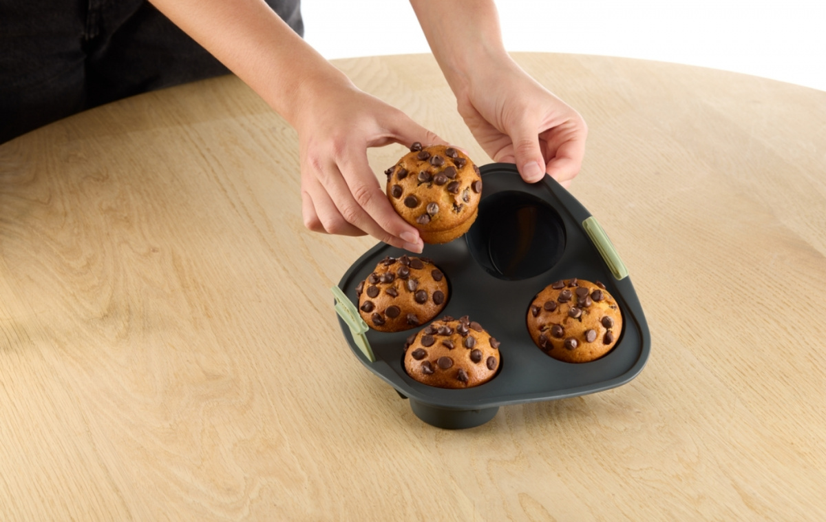 Airfryer Form for 4 Muffins i gruppen Husholdning & Kjøkken / Kjøkkenutstyr hos Campmarket (83542)