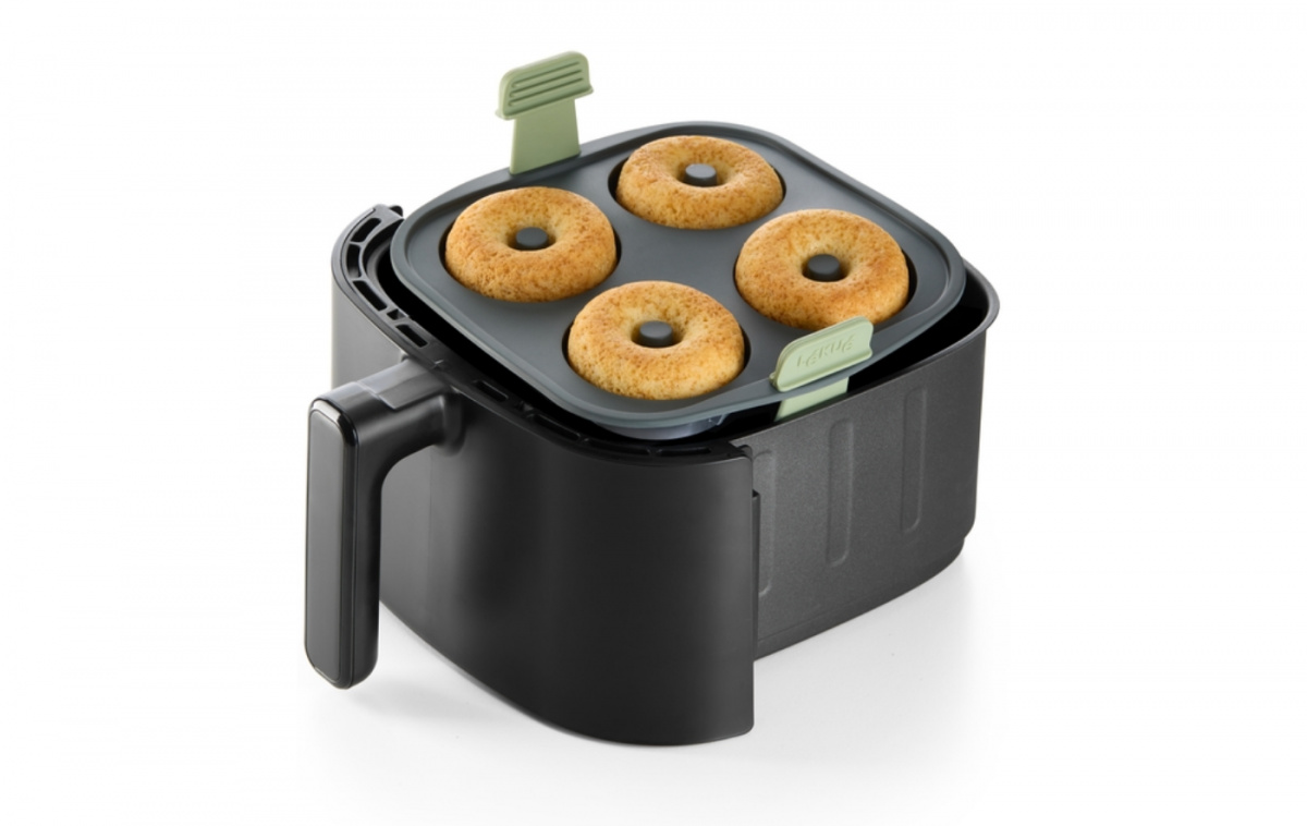 Airfryer Form for 4 Donuts i gruppen Husholdning & Kjøkken / Kjøkkenutstyr hos Campmarket (83543)