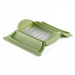 Dampkoker med Fat for Mikrobølgeovn til 2 Personer