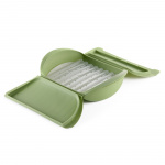 Dampkoker med Fat for Mikrobølgeovn til 4 Personer