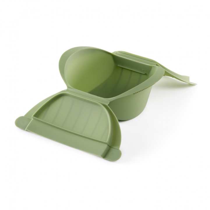 Stor Dampkoker for Mikrobølgeovn til 2 personer i gruppen Husholdning & Kjøkken / Kjøkkenutstyr / Kjøkkenredskap hos Campmarket (83560)