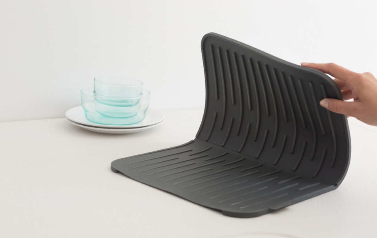 Silikon Oppvaskmatte i gruppen Husholdning & Kjøkken / Vask, Rengjøring & Oppvask / Oppvaskstativ hos Campmarket (83575)