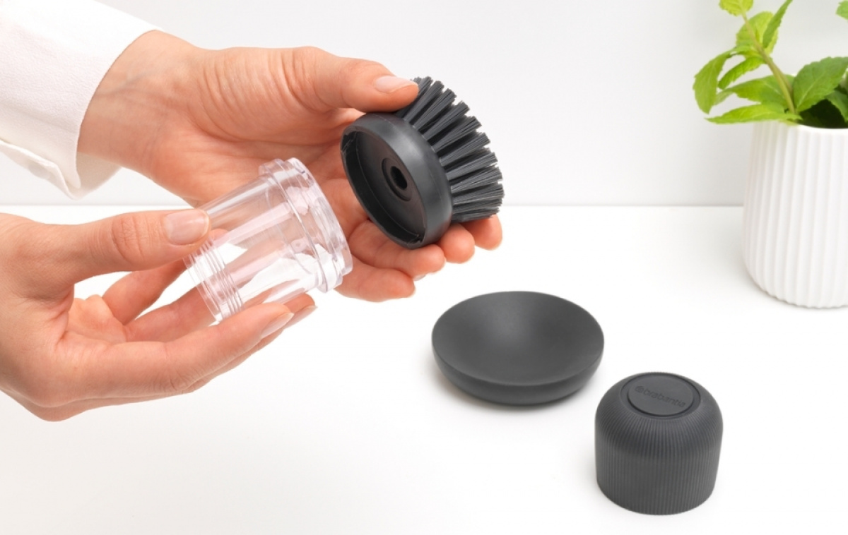 Oppvaskmiddel Dispenser med Børste i gruppen Husholdning & Kjøkken / Vask, Rengjøring & Oppvask / Oppvaskbørster hos Campmarket (83576)