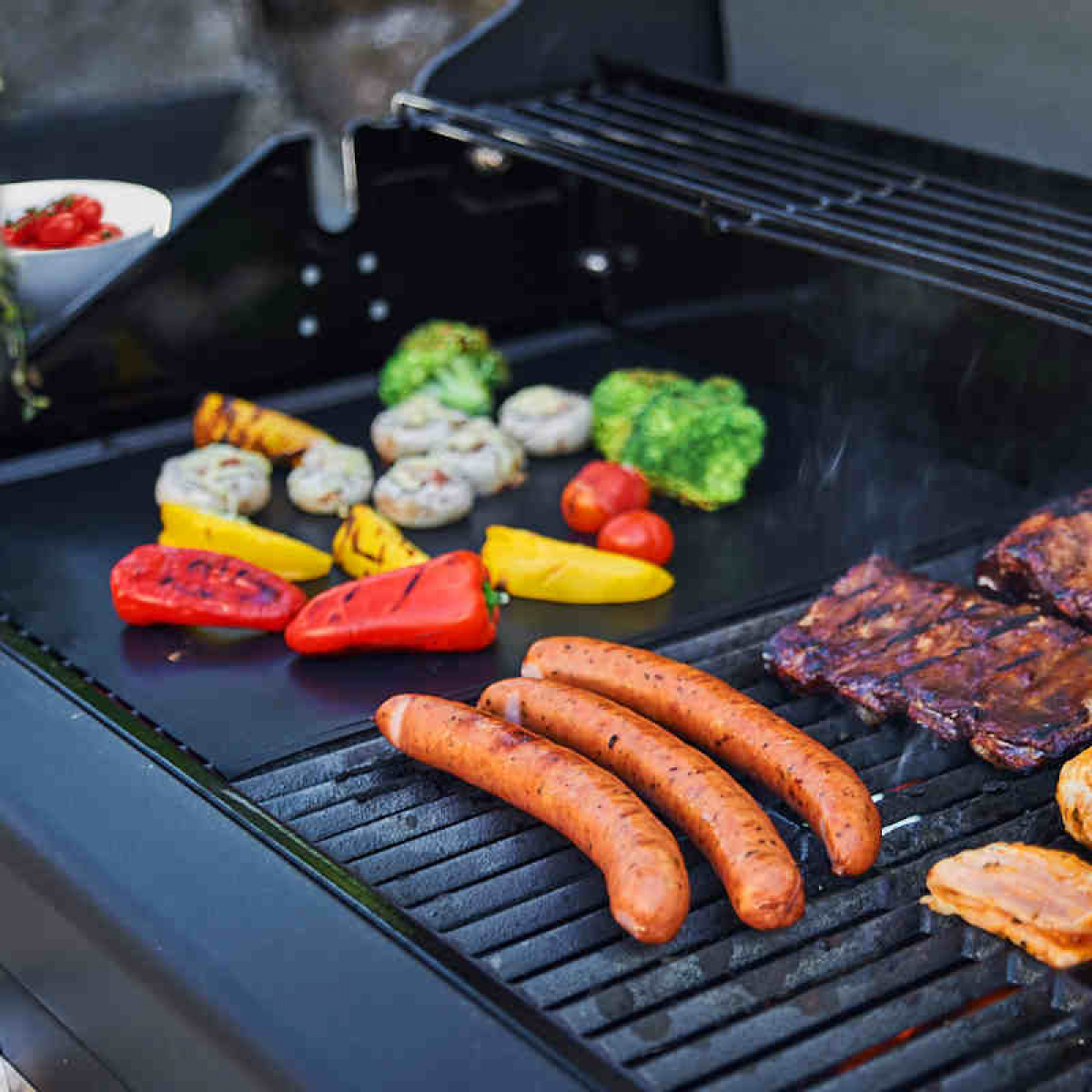 Grillmatte Mathilde 33x40 cm 2-pakning i gruppen Husholdning & Kjøkken / Griller / Grilltilbehør hos Campmarket (83747)