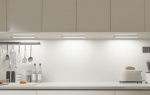 Lampe Garderobe/skapbelysning Oppladbar 40x2 cm inkl. sensor