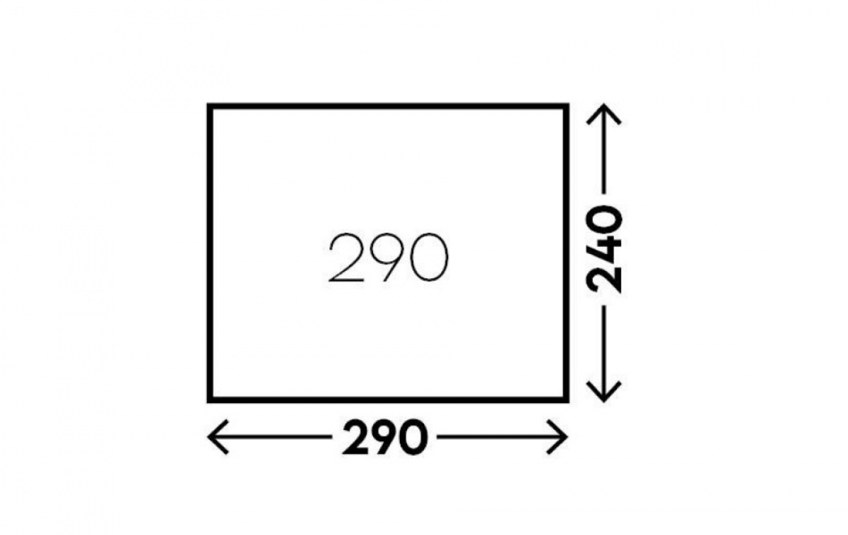 Telta Spirit 290 i gruppen Fortelt & Markiser hos Campmarket (83781)