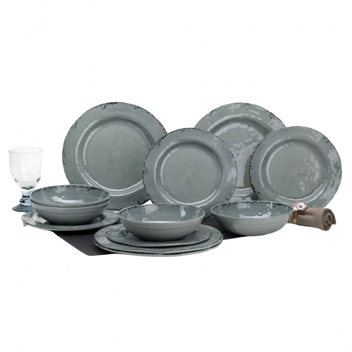 Flamefield Moon Dust Servise 12 deler i gruppen Husholdning & Kjøkken / Servering / Serviser hos Campmarket (83796)