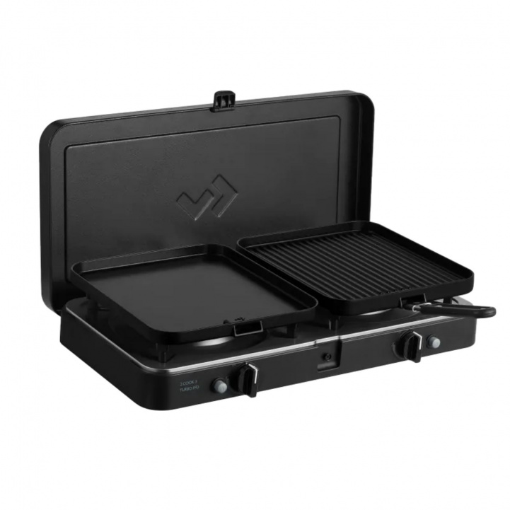 Cadac Gasskomfyr 2-Cook Turbo FFD Deluxe i gruppen Husholdning & Kjøkken / Kjøkkenapparater / Gasskomfyr hos Campmarket (83819)