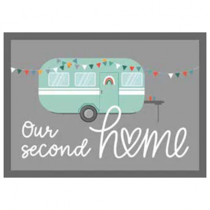 Dørmatte Our Second Home Beige i gruppen Hjem & Innredning / Dørmatter hos Campmarket (83826)