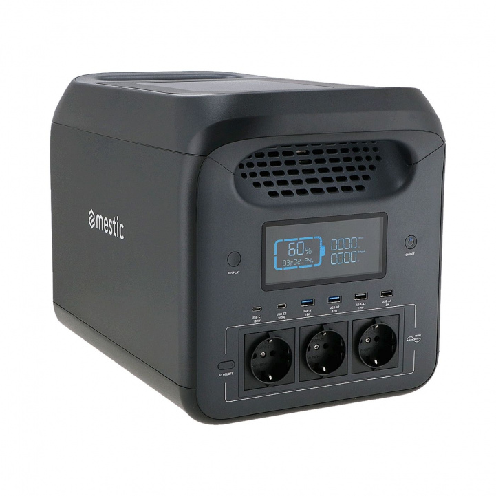 Mestic Powerstation MPS-1800 i gruppen Campingvogn & Bobilt / Elektronikk / Elsentraler & Elverk / Strømgenerator hos Campmarket (83836)
