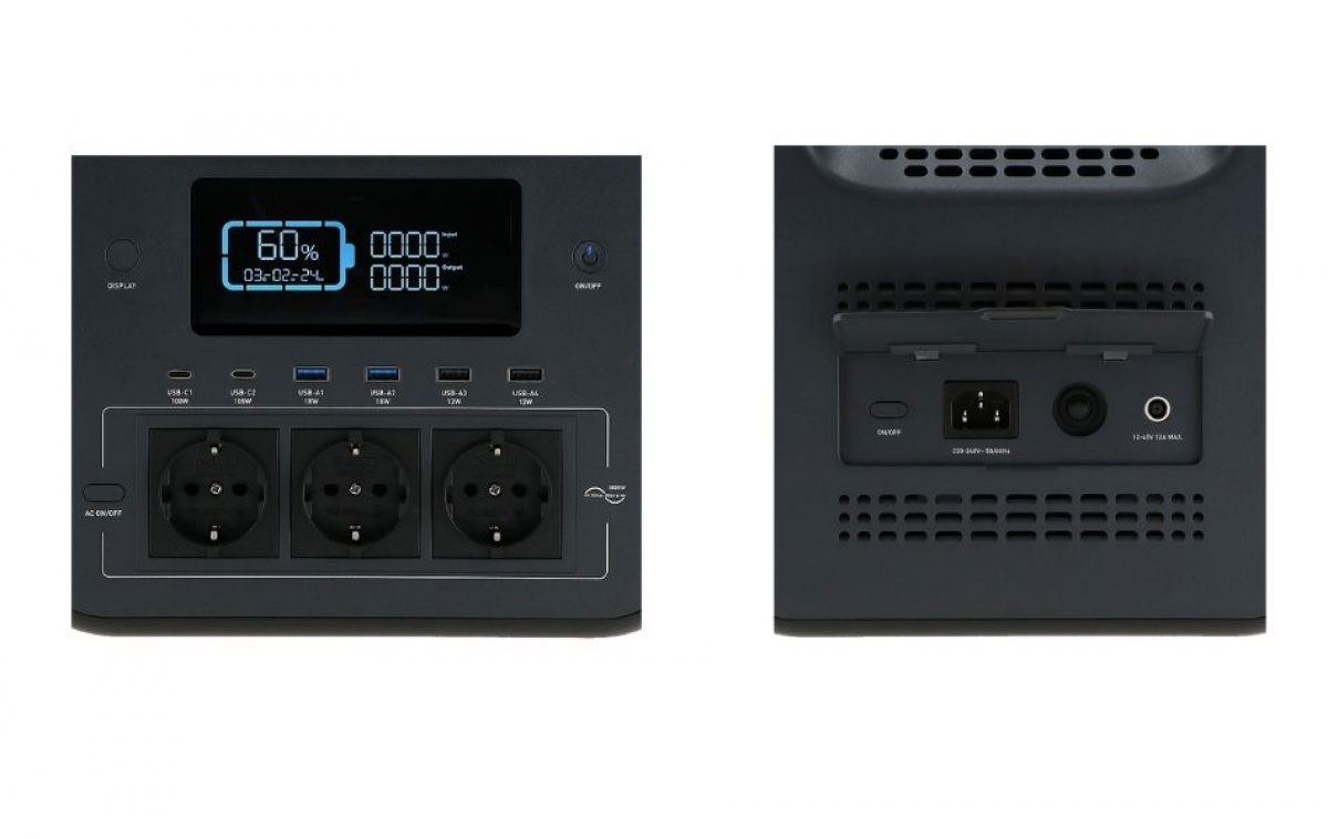 Mestic Powerstation MPS-1800 i gruppen Campingvogn & Bobilt / Elektronikk / Elsentraler & Elverk / Strømgenerator hos Campmarket (83836)