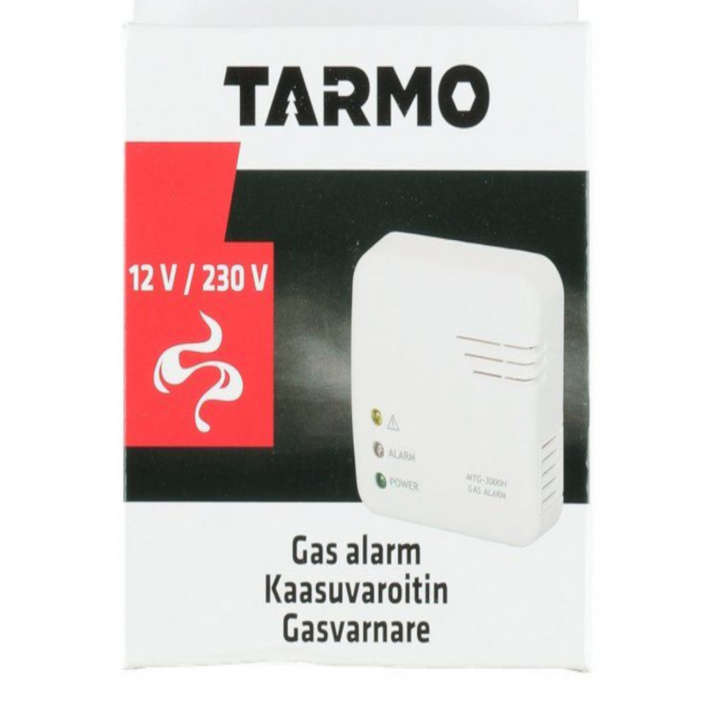 Tarmo Gassalarm 12/230v i gruppen Annet / Sikkerhet / Gass og narkosalarm hos Campmarket (83984)