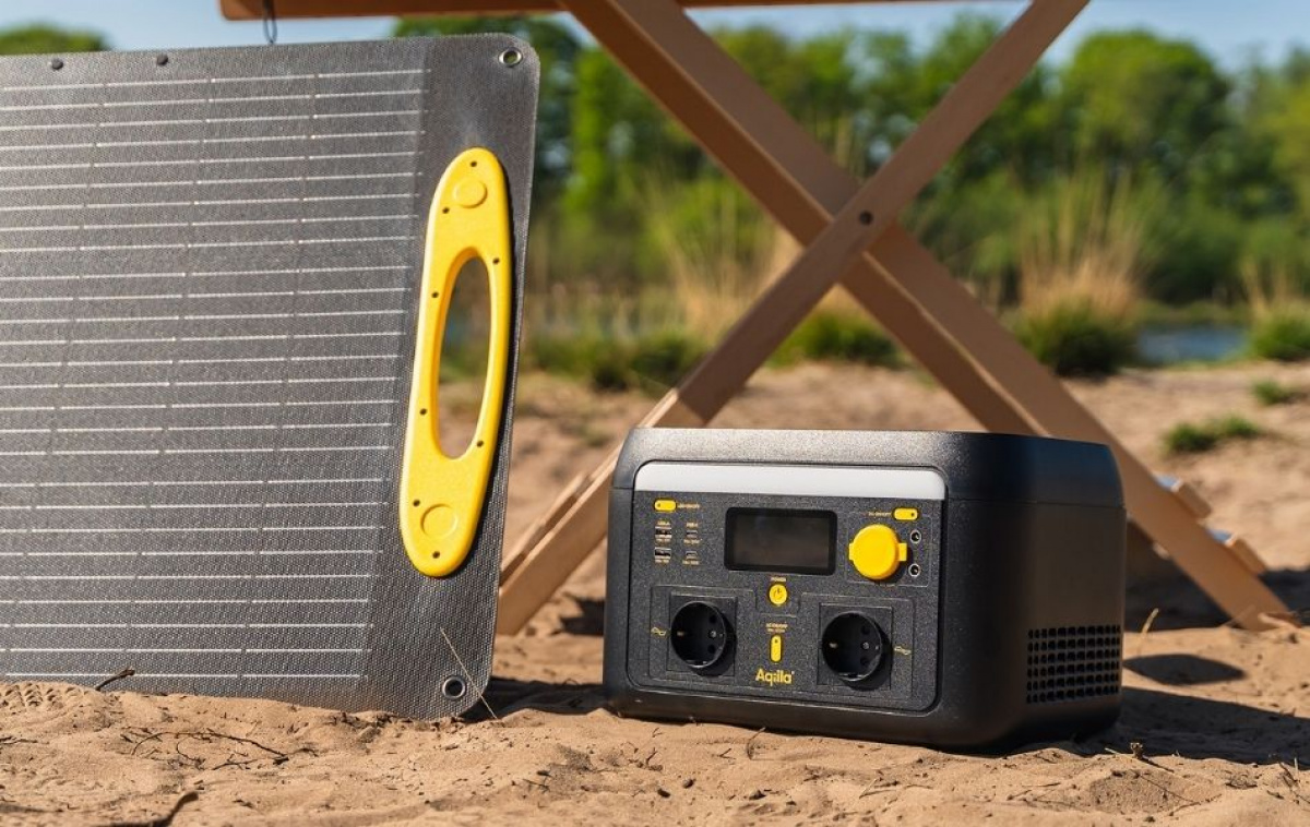 Aqiila Powerbird Powerstation S600V2 i gruppen Campingvogn & Bobilt / Elektronikk / Smarte Hjelpemidler hos Campmarket (83994)
