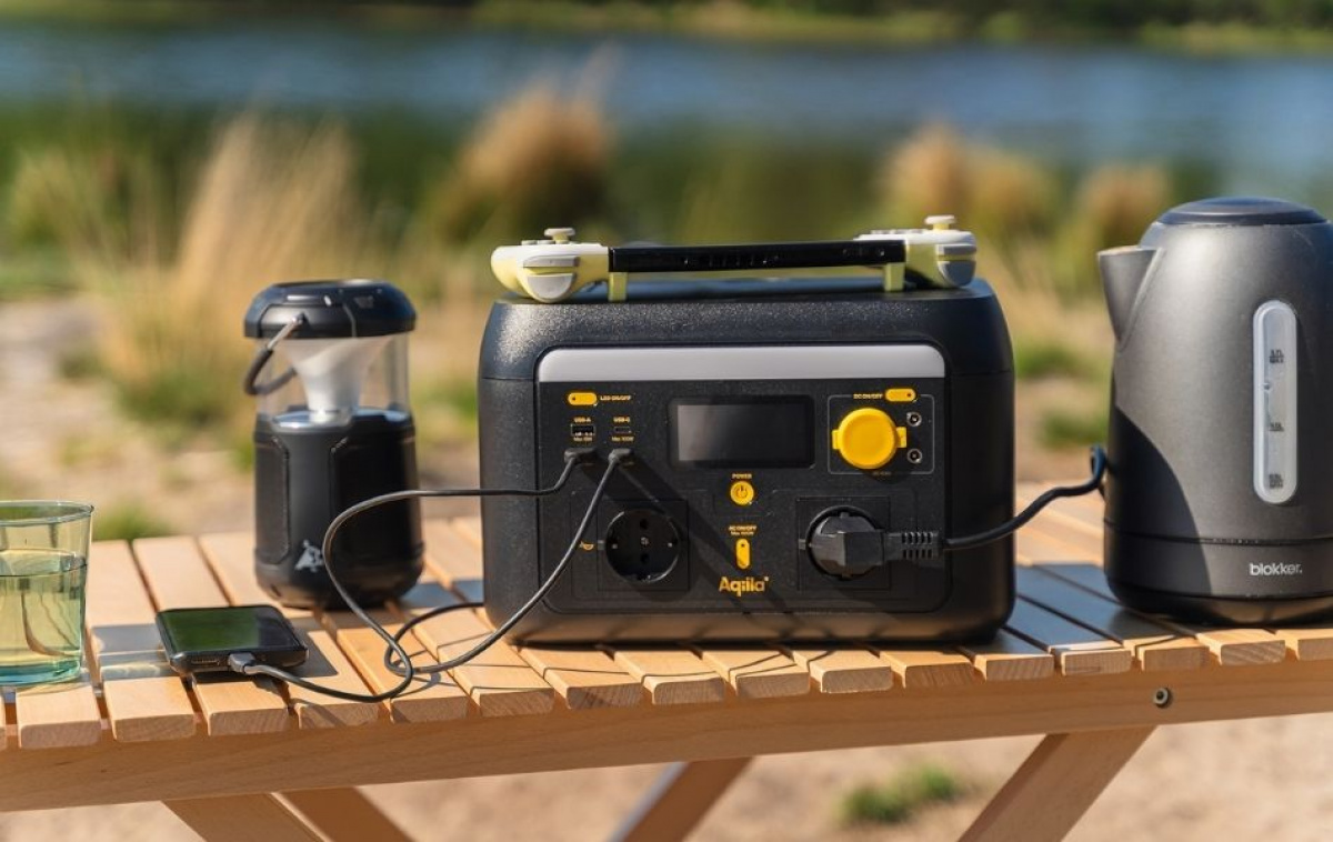 Aqiila Powerbird Powerstation S600V2 i gruppen Campingvogn & Bobilt / Elektronikk / Smarte Hjelpemidler hos Campmarket (83994)