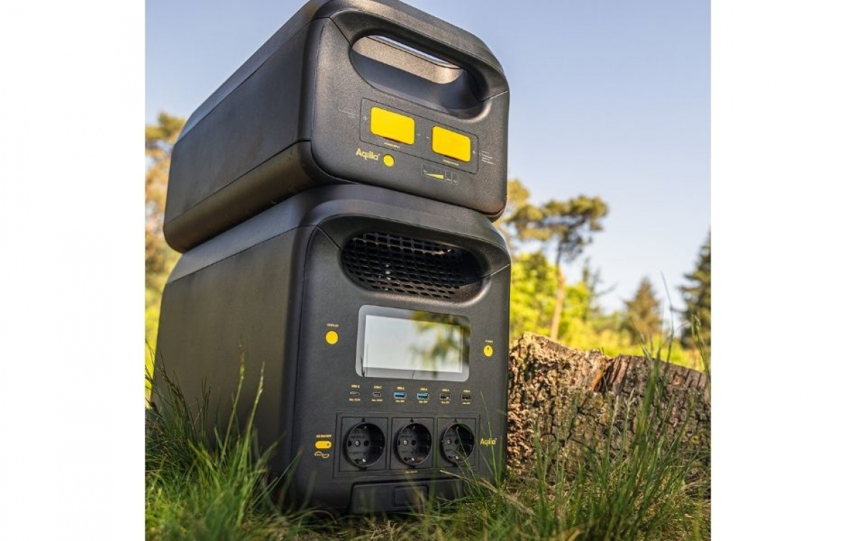 Aqiila Powerbird Powerstation Ekspansjonspakke S2500E i gruppen Campingvogn & Bobilt / Elektronikk / El Annet hos Campmarket (83997)
