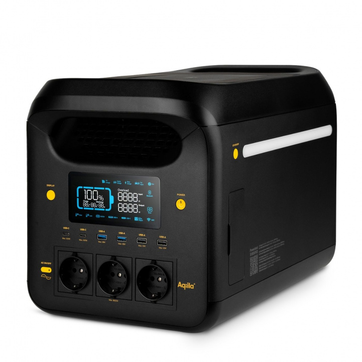 Aqiila Powerbird Powerstation S1800V2 i gruppen Campingvogn & Bobilt / Elektronikk / Elsentraler & Elverk / Strømgenerator hos Campmarket (83998)