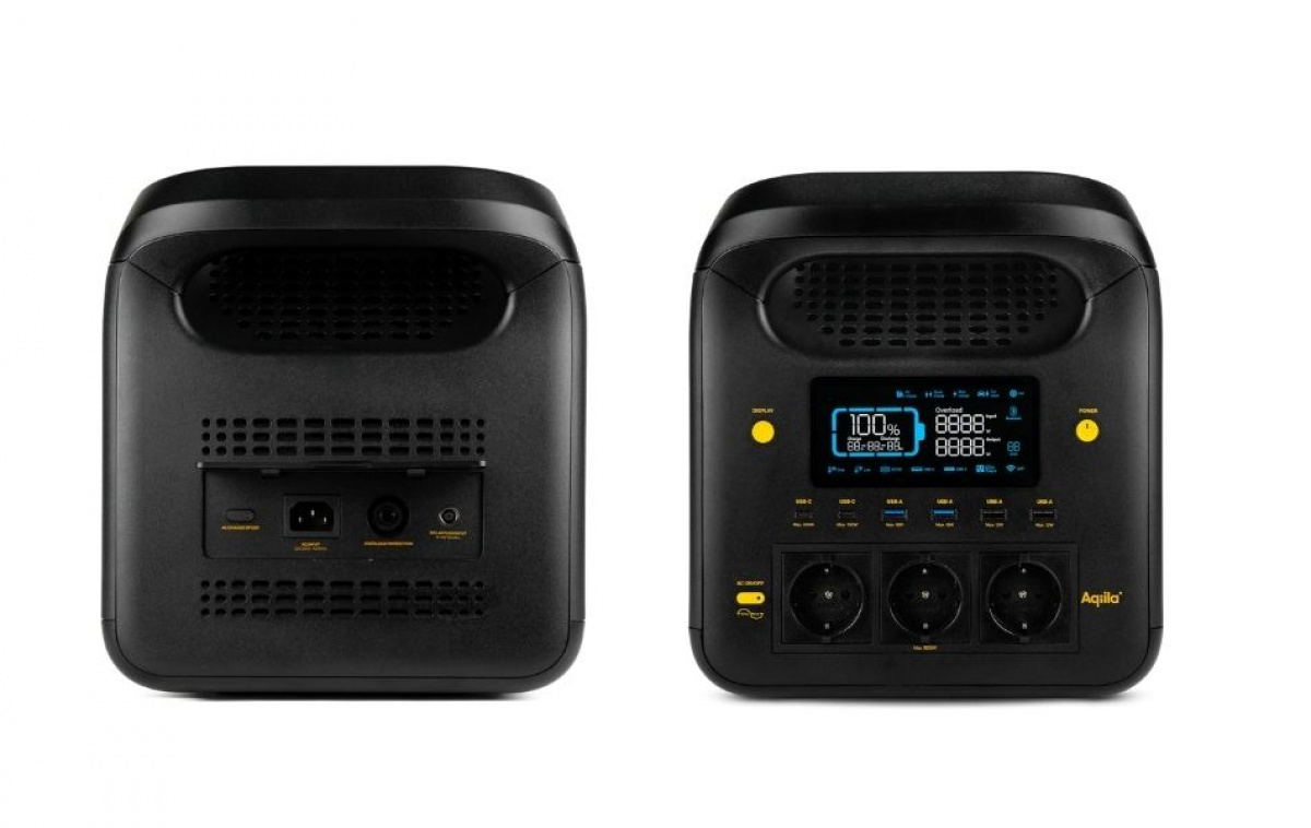 Aqiila Powerbird Powerstation S1800V2 i gruppen Campingvogn & Bobilt / Elektronikk / Elsentraler & Elverk / Strømgenerator hos Campmarket (83998)