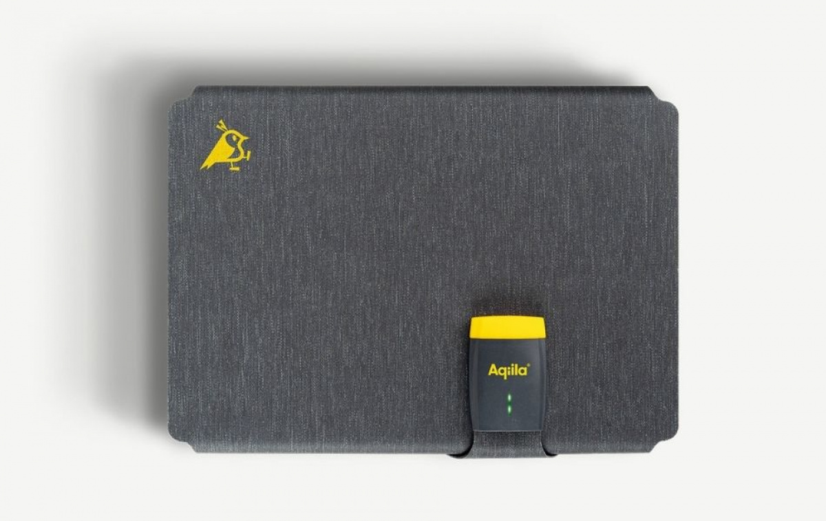 Aqiila Sunbird Bærbart Solpanel P40 i gruppen Campingvogn & Bobilt / Elektronikk / Solpaneler hos Campmarket (84009)